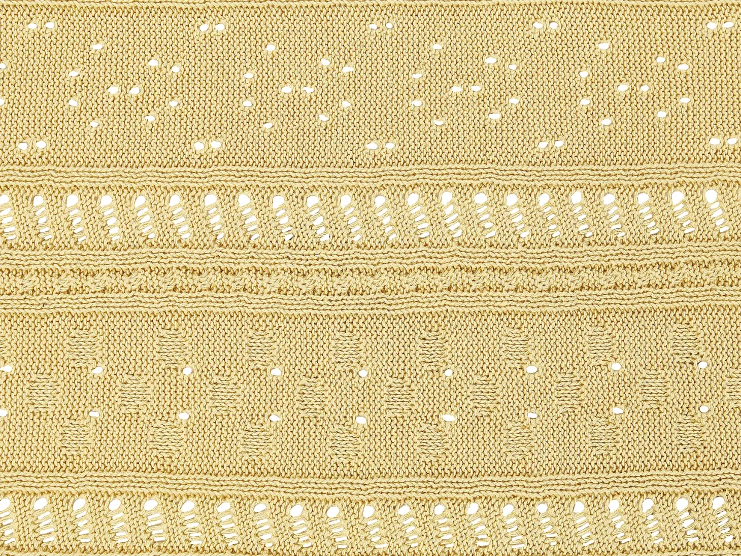 Narzuta na łóżko DAULET Bawełna 150 x 200 cm Żółty