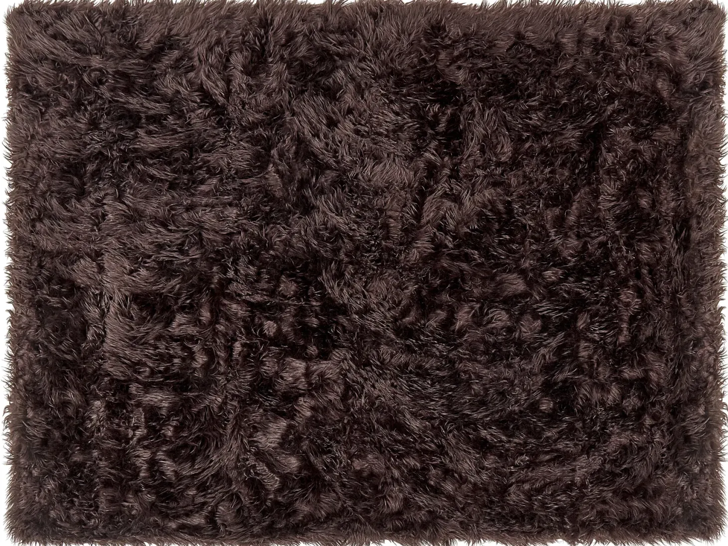 Narzuta na łóżko DELICE 150 x 200 cm Brązowy
