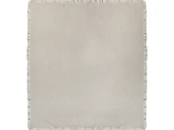 Narzuta na łóżko HATTON Bawełna 200 x 220 cm Beżowoszary