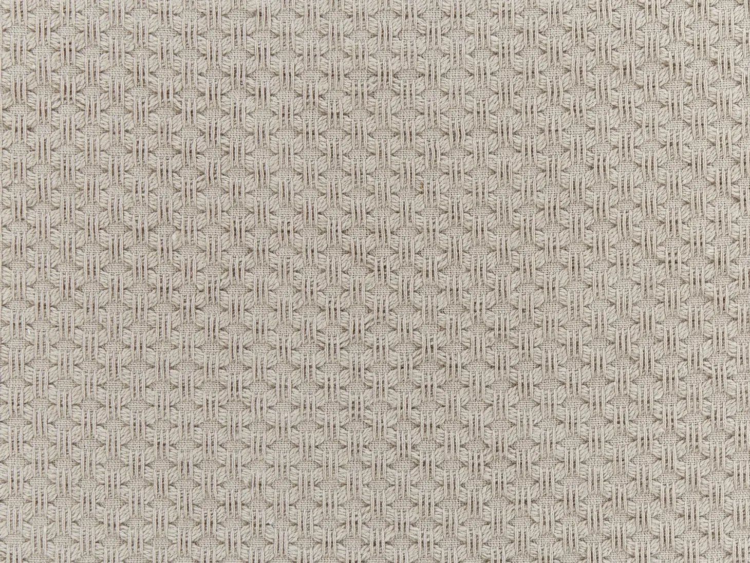 Narzuta na łóżko HATTON Bawełna 200 x 220 cm Beżowoszary