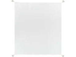 Narzuta na łóżko LINDULA Bawełna 200 x 220 cm Złamana biel