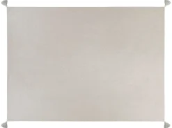 Narzuta na łóżko LINDULA Bawełna 150 x 200 cm Beżowoszary