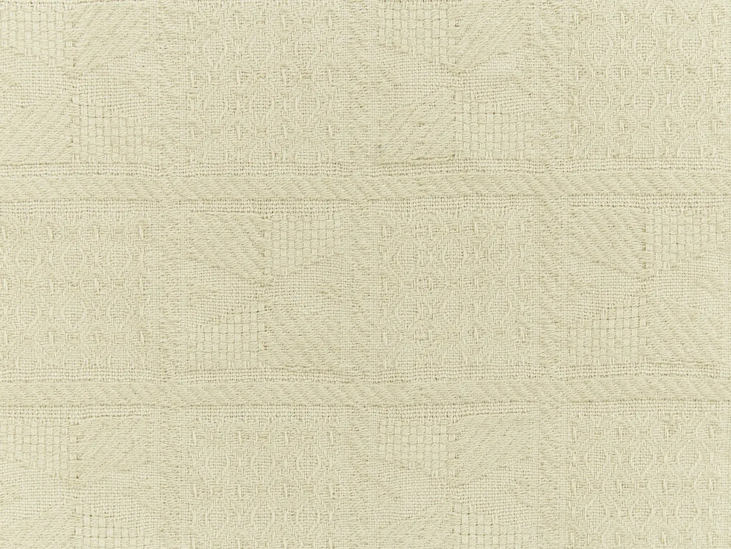 Narzuta na łóżko MARAKA Bawełna 150 x 200 cm Jasnobeżowy