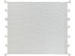 Narzuta na łóżko MODAR Bawełna 220 x 240 cm Złamana biel