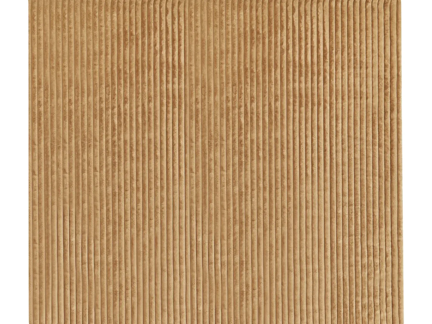 Narzuta na łóżko RAKYA Sztuczne futro 200 x 220 cm Jasnobrązowy
