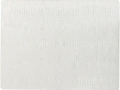 Narzuta na łóżko SURMI Sztuczne futro 150 x 200 cm Złamana biel