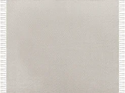 Narzuta na łóżko TOUTLI Bawełna 220 x 240 cm Beżowoszary