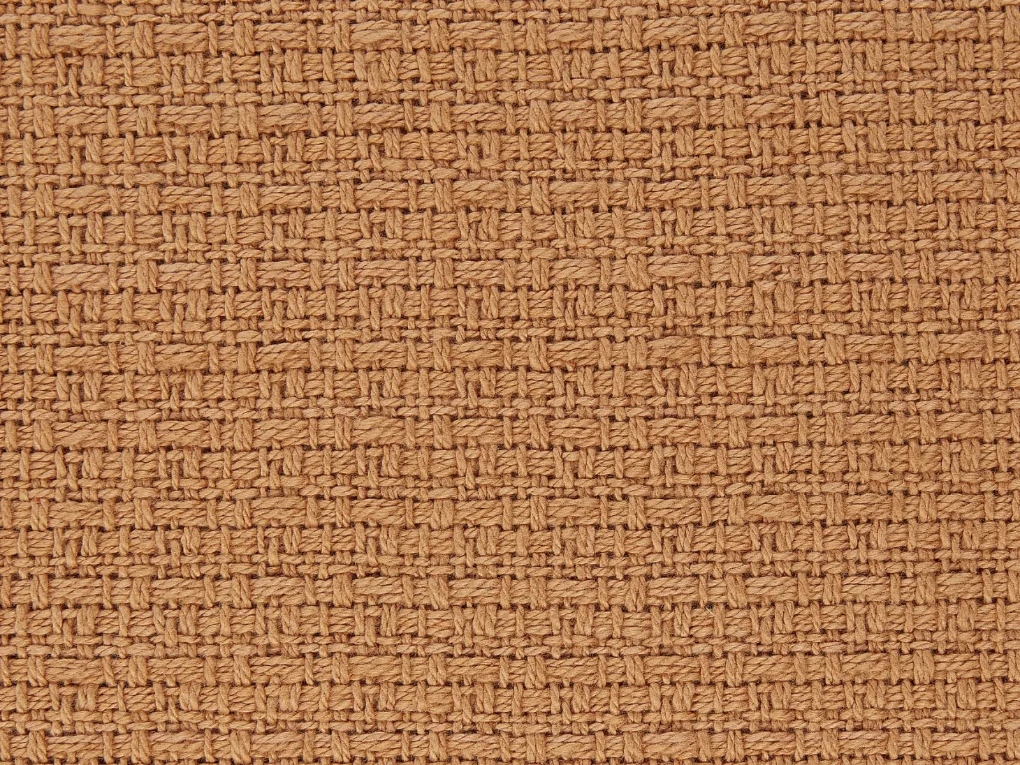 Narzuta na łóżko YERBENT Bawełna 220 x 240 cm Złoty brąz