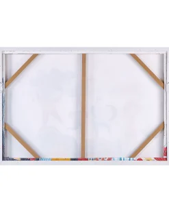 Obraz na płótnie BIBBIENA Motyw dziecięcy 63 x 99 cm Kolorowy