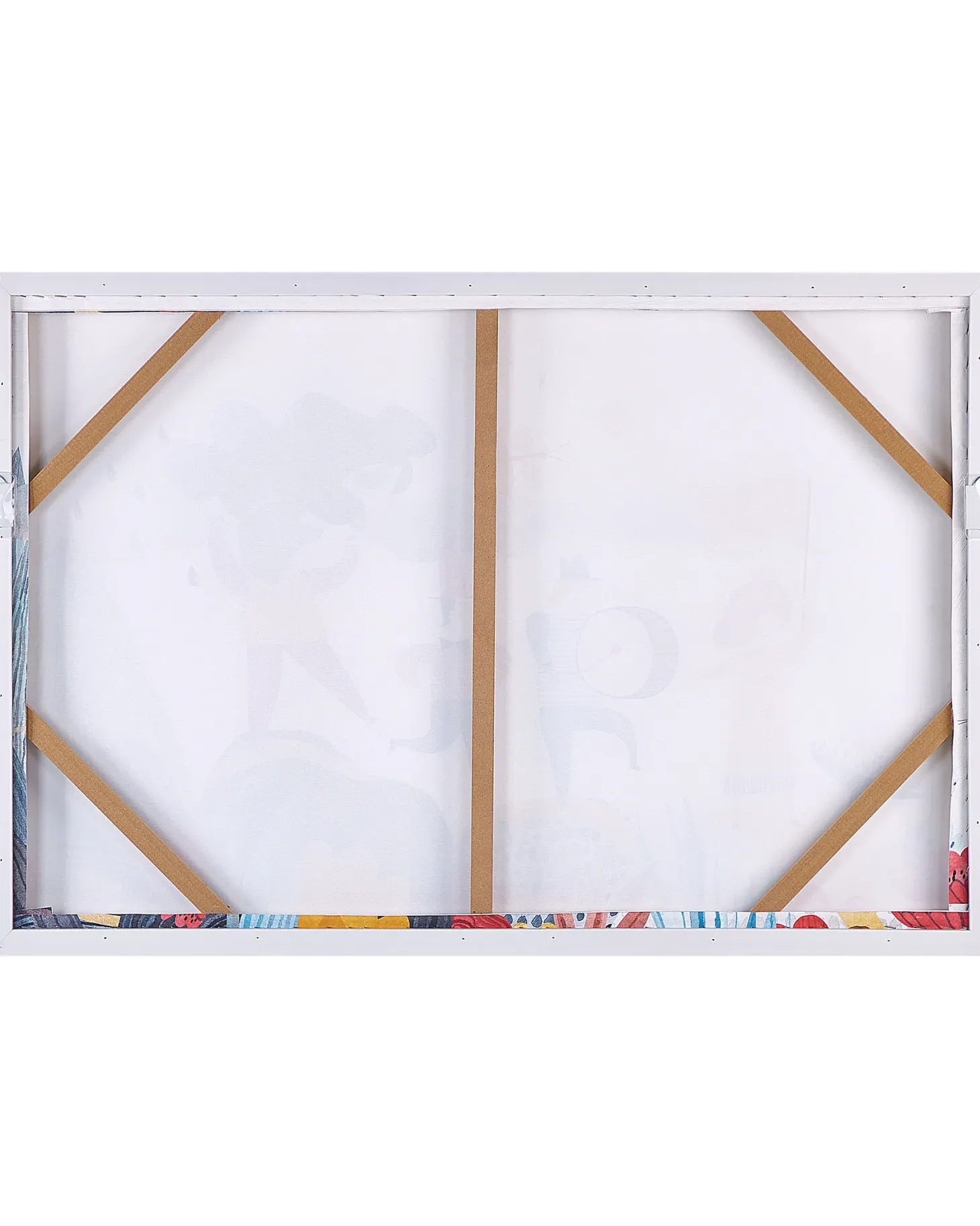 Obraz na płótnie BIBBIENA Motyw dziecięcy 63 x 99 cm Kolorowy