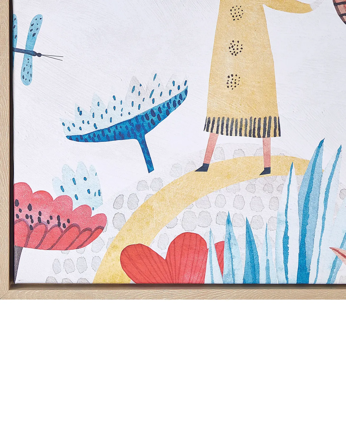 Obraz na płótnie BIBBIENA Motyw dziecięcy 63 x 99 cm Kolorowy