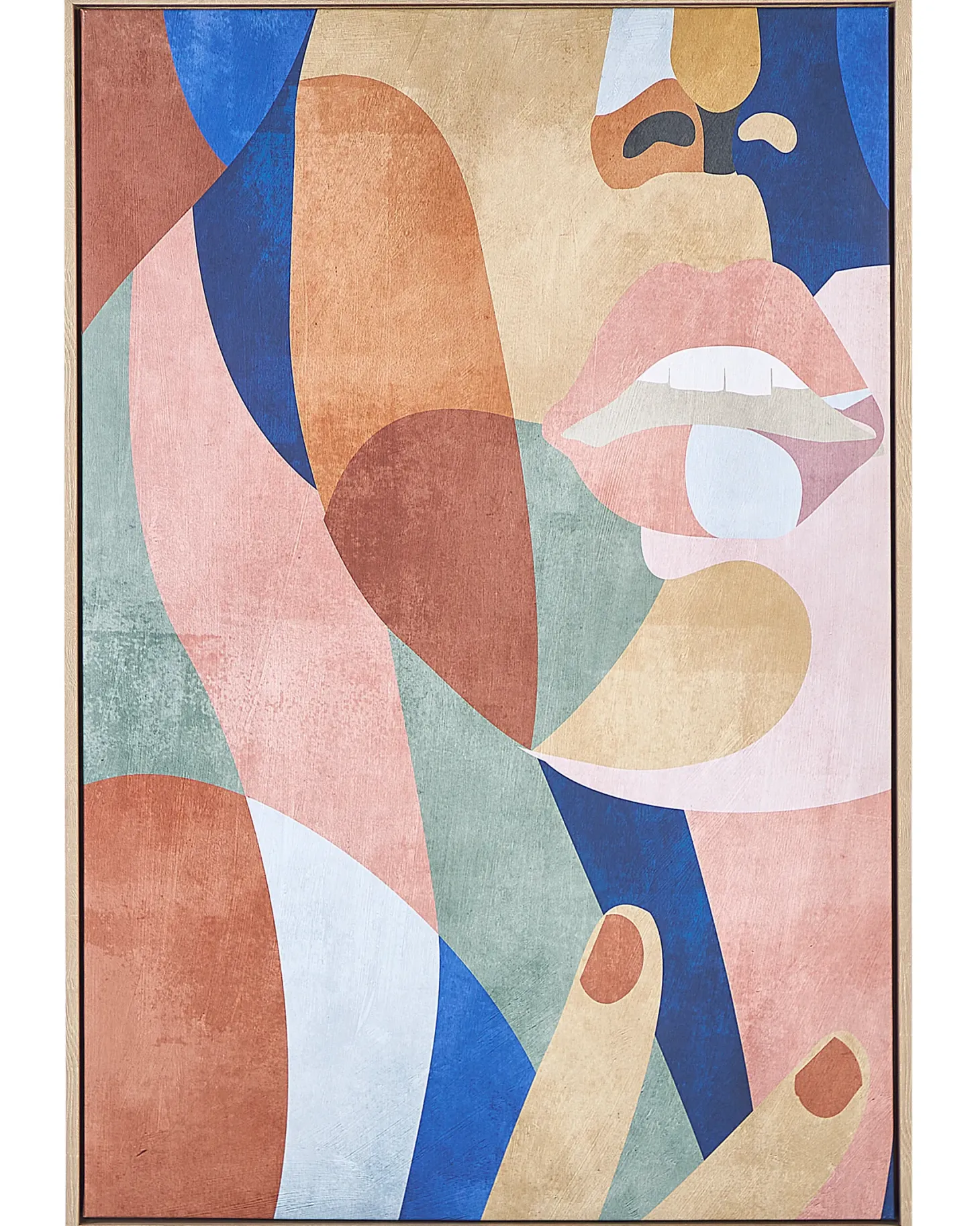 Obraz na płótnie BITETTO Motyw kobiecy 63 x 99 cm Kolorowy