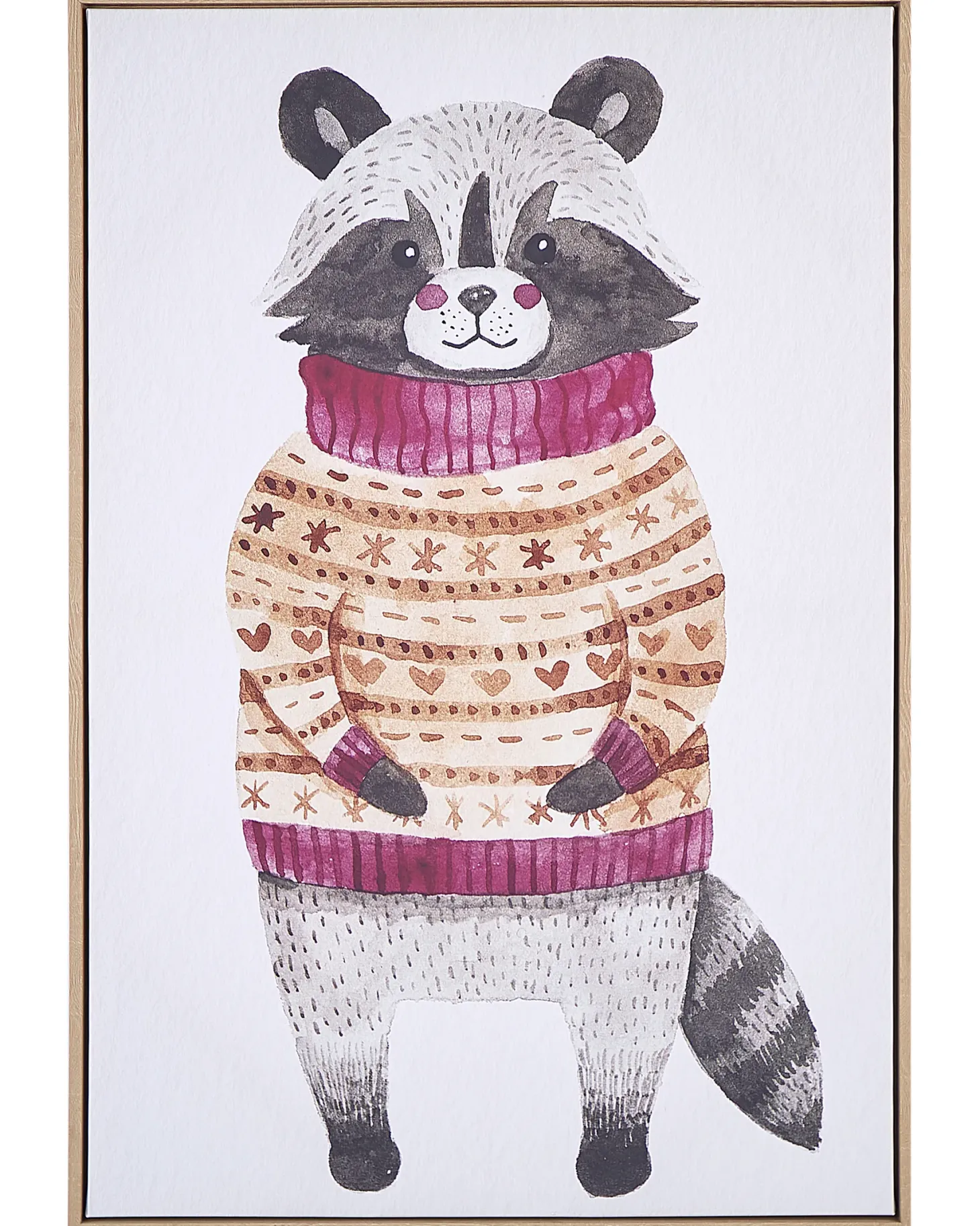 Obraz na płótnie CAMPLI Motyw zwierzęcy 63 x 99 cm Szary