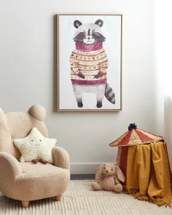 Obraz na płótnie CAMPLI Motyw zwierzęcy 63 x 99 cm Szary