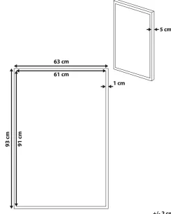 Obraz na płótnie CAMPLI Motyw zwierzęcy 63 x 99 cm Szary