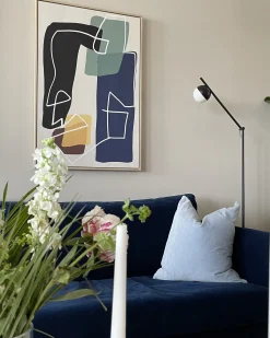 Obraz na płótnie FRISA Motyw abstrakcyjny 63 x 99 cm Kolorowy
