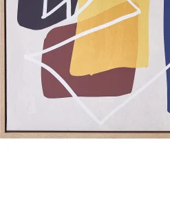 Obraz na płótnie FRISA Motyw abstrakcyjny 63 x 99 cm Kolorowy