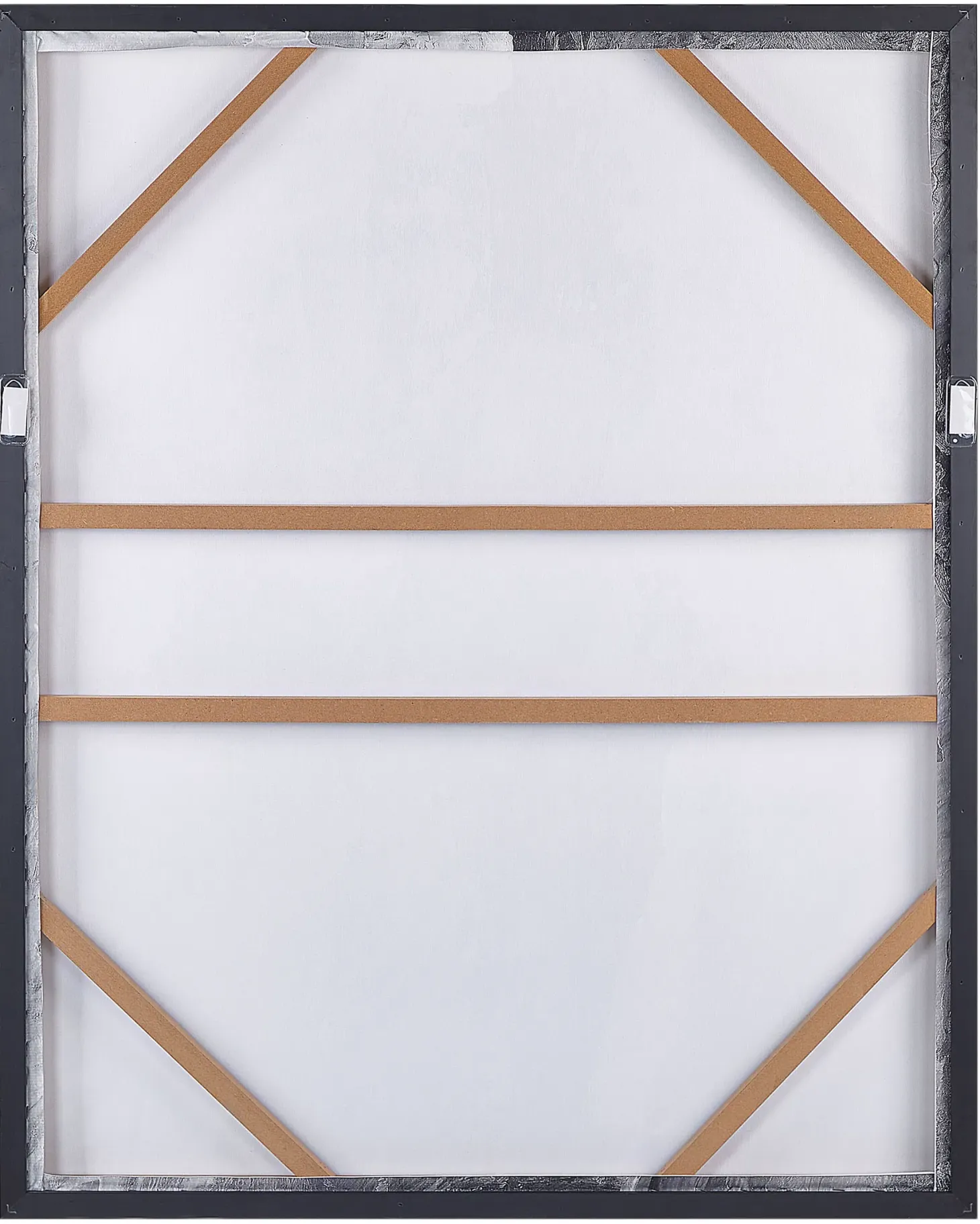 Obraz na płótnie JESI Motyw abstrakcyjny 83 x 103 cm Szary