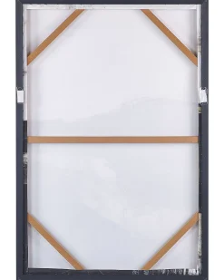 Obraz na płótnie STATTE Motyw abstrakcyjny 63 x 93 cm Czarny