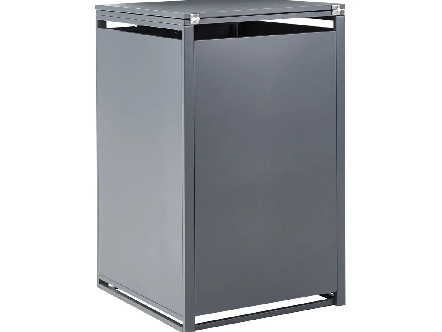 Obudowa śmietnikowa 240 L PERISSA Metal Ciemnoszary