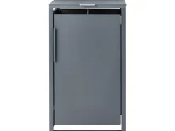 Obudowa śmietnikowa 240 L PIACENZA Metal Ciemnoszary