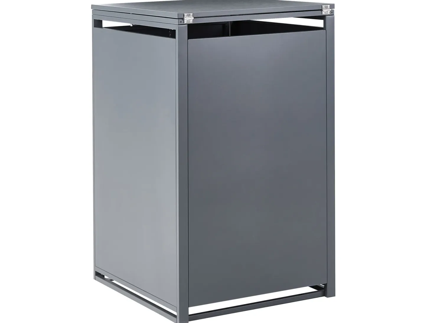 Obudowa śmietnikowa 240 L PIACENZA Metal Ciemnoszary