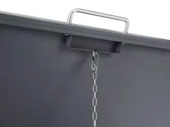 Obudowa śmietnikowa 240 L PIACENZA Metal Ciemnoszary