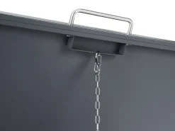 Obudowa śmietnikowa 240 L POLICORO Metal Ciemnoszary