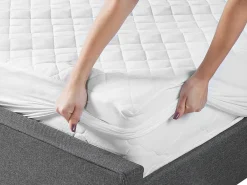 Discount Ochraniacz na materac z poliestrem VILLUERCA 180 x 200 cm Wszystkie Materace|Materace Nawierzchniowe I Ochraniacze