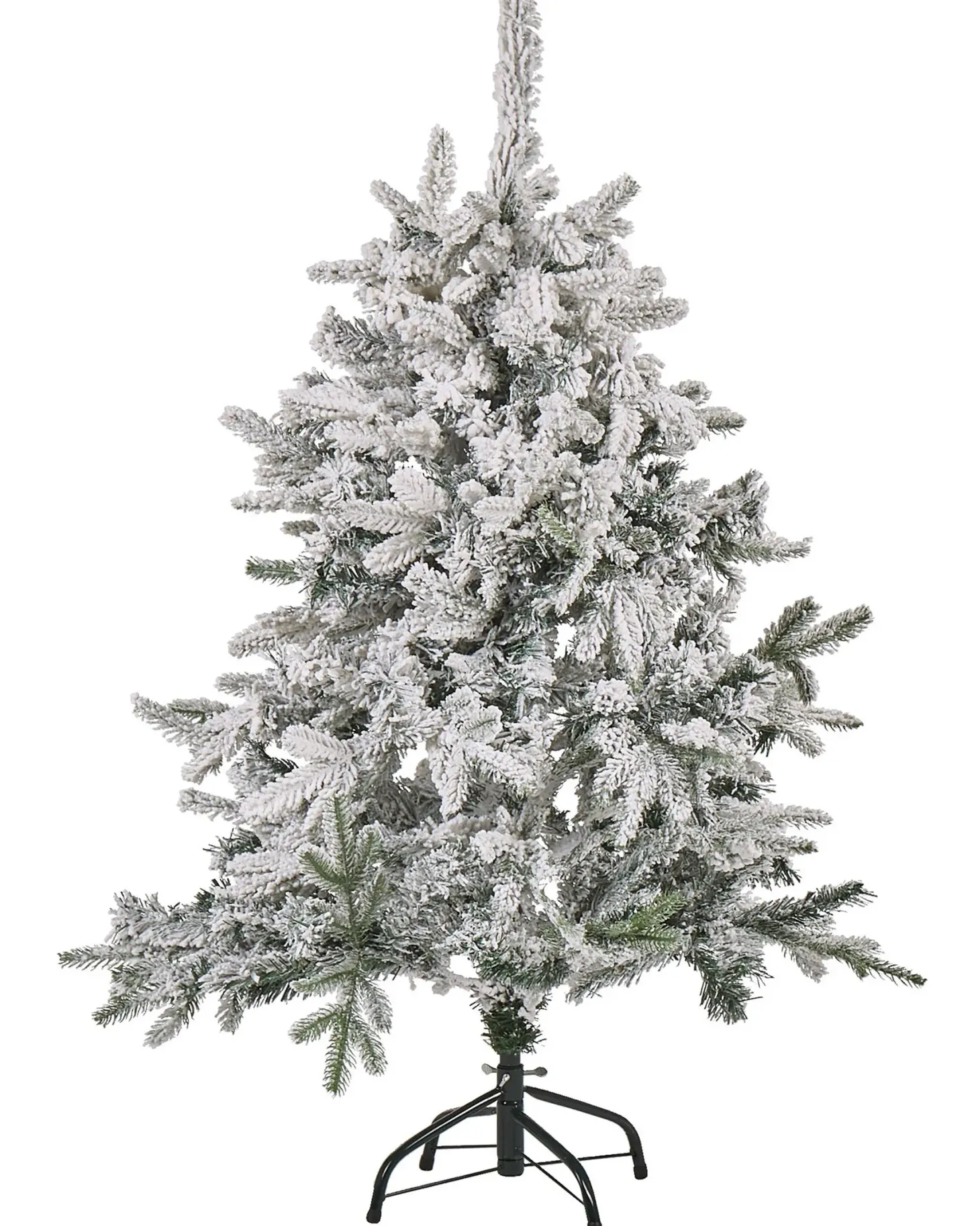 Ośnieżona sztuczna choinka świąteczna TOMICHI 120 cm Biały