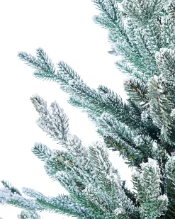Ośnieżona sztuczna choinka świąteczna RINGROSE 90 cm Zielony