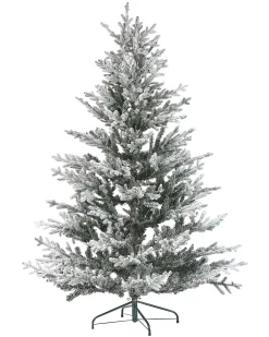 Ośnieżona sztuczna choinka świąteczna BRISCO 180 cm Biały