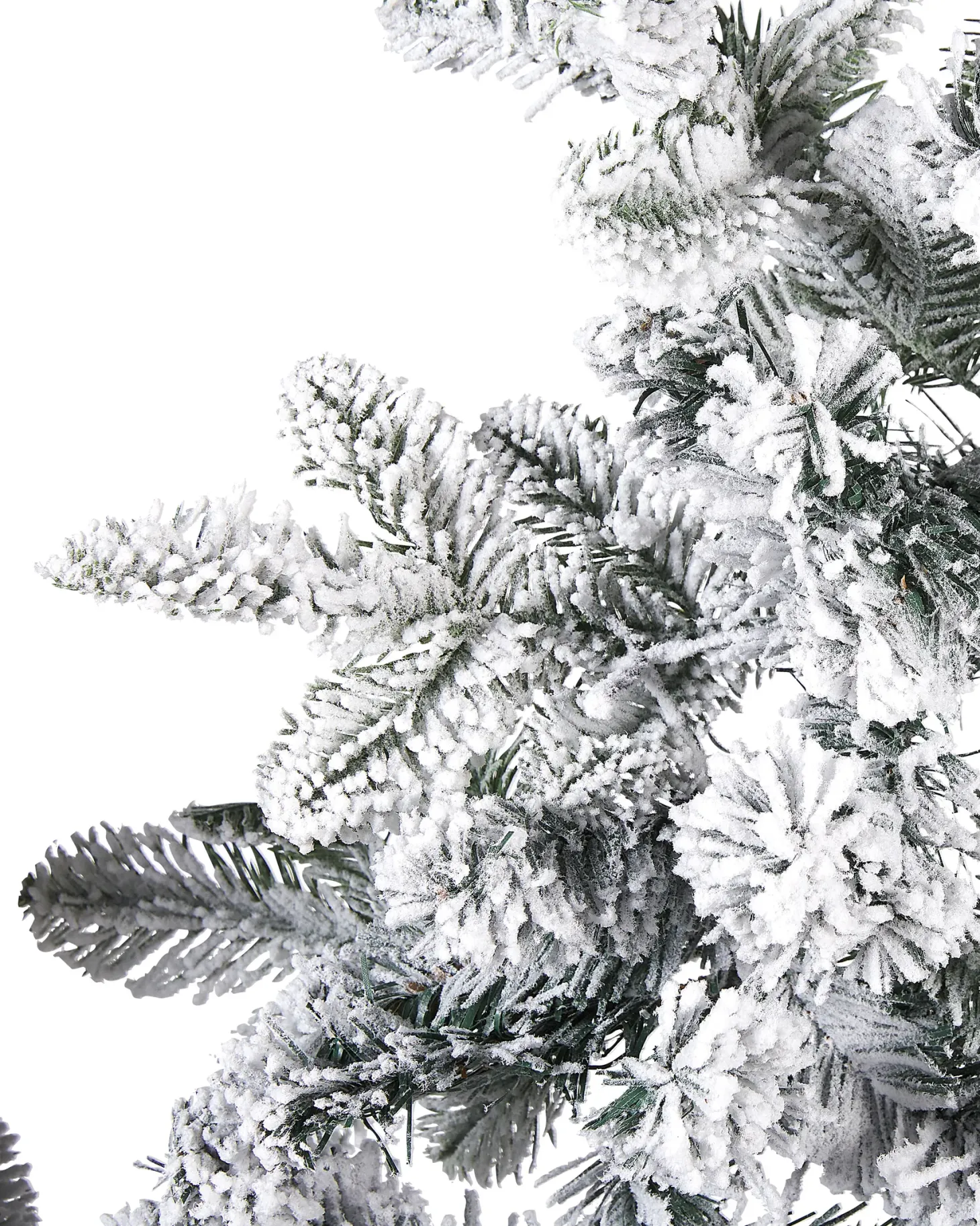 Ośnieżona świąteczna girlanda LED SUNDO 180 cm Biały