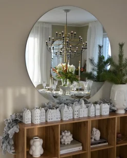 Ośnieżona świąteczna girlanda LED SUNDO 270 cm Biały
