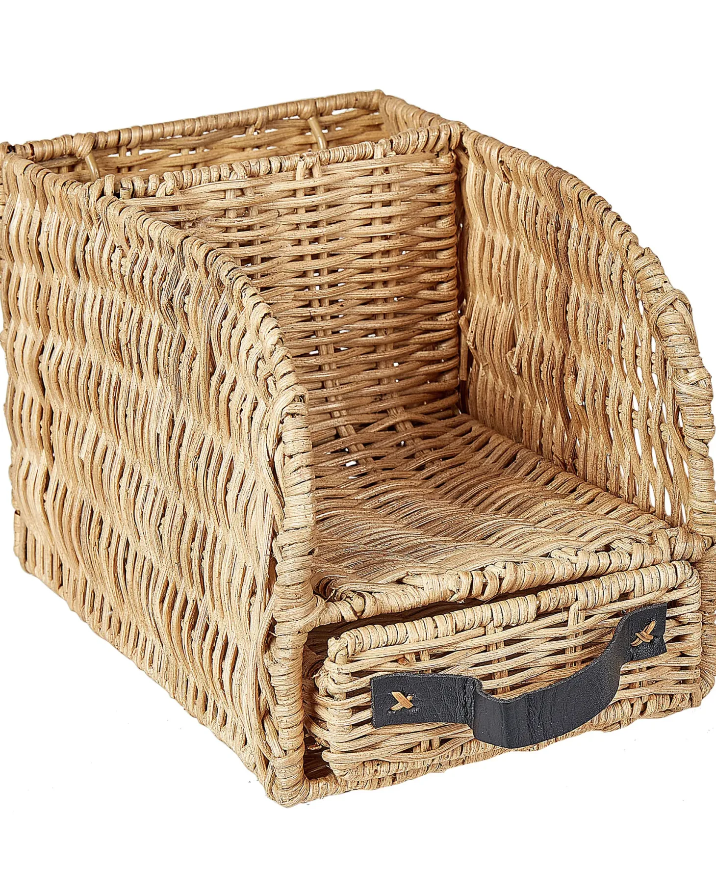 Organizer na dokumenty MALPELO Rattan Naturalny