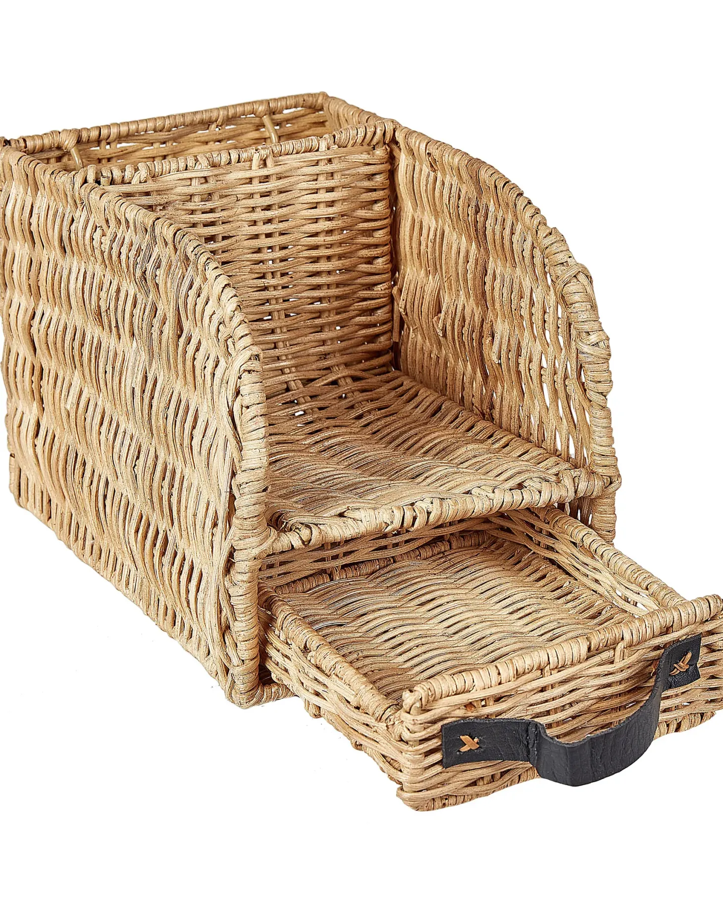 Organizer na dokumenty MALPELO Rattan Naturalny