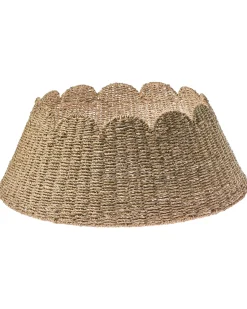 Osłonka pod choinkę GIVRE Trawa morska Naturalny 67 cm
