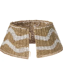 Osłonka pod choinkę HIVER Trawa morska Naturalny 60 cm