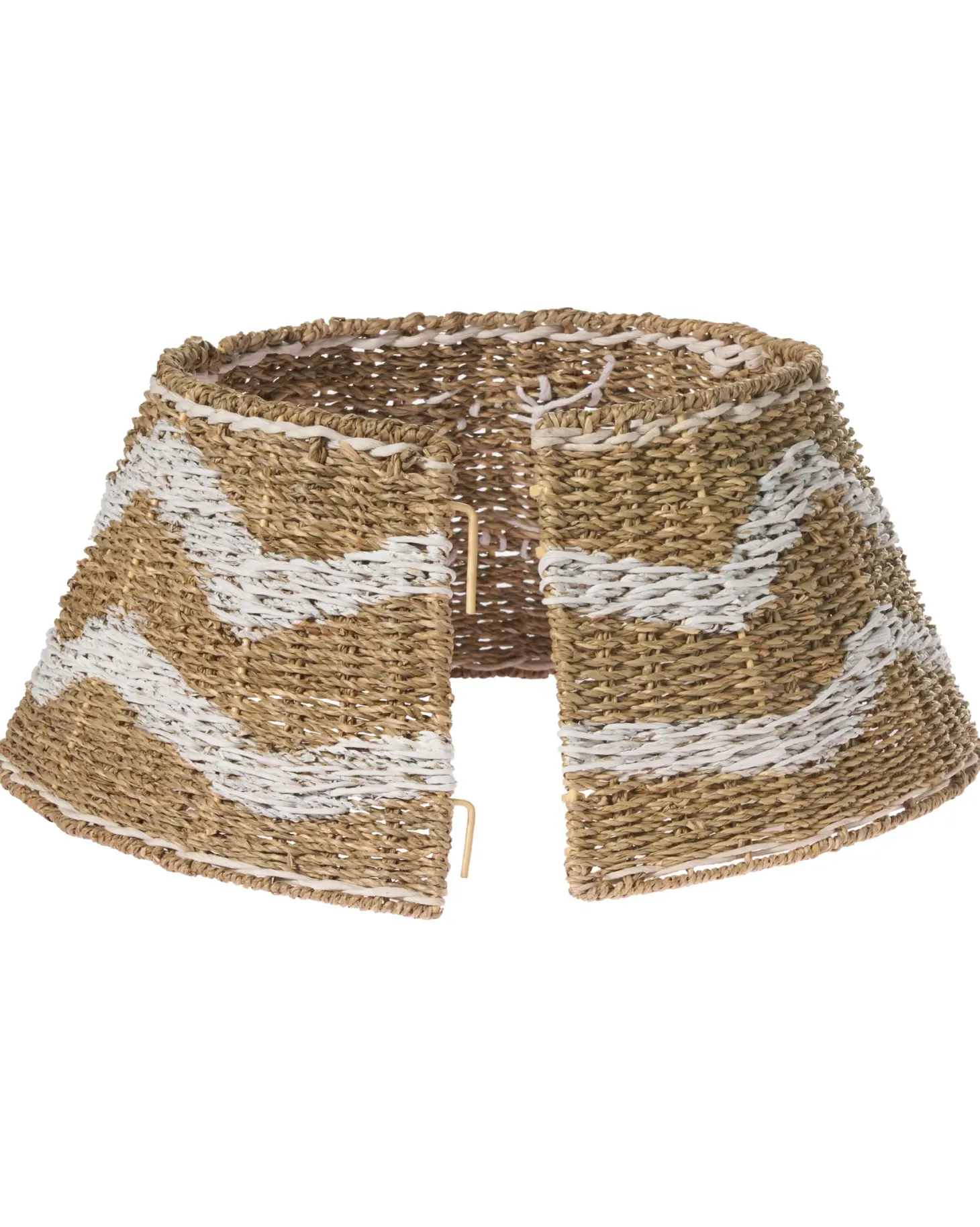 Osłonka pod choinkę HIVER Trawa morska Naturalny 60 cm