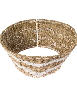 Osłonka pod choinkę HIVER Trawa morska Naturalny 60 cm
