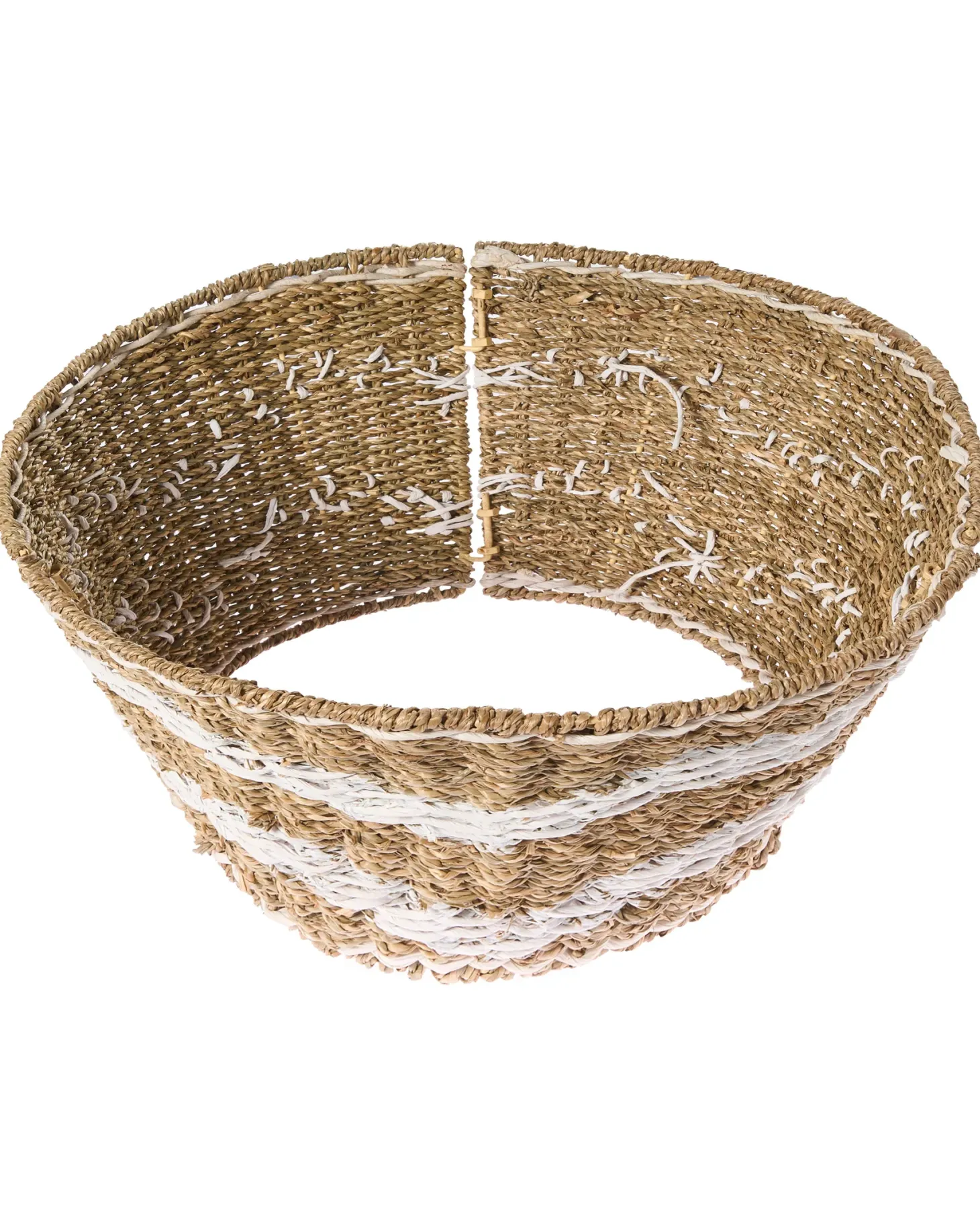 Osłonka pod choinkę HIVER Trawa morska Naturalny 60 cm