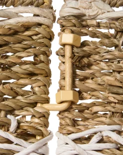 Osłonka pod choinkę HIVER Trawa morska Naturalny 60 cm