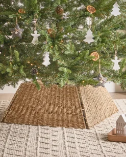 Osłonka pod choinkę MISTEL Trawa morska Naturalny 59 cm