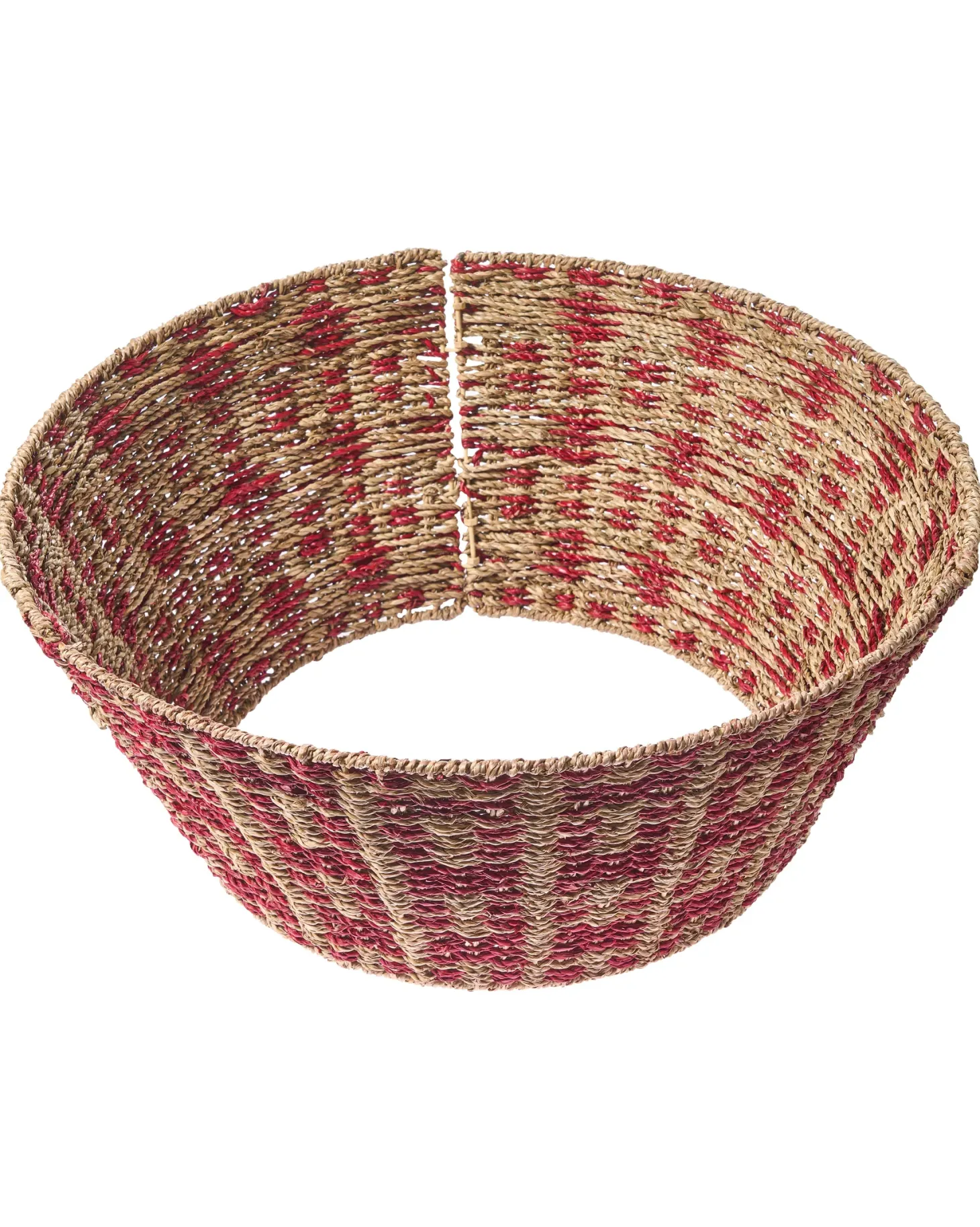 Osłonka pod choinkę NEIGE Trawa morska Naturalny 60 cm