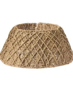 Osłonka pod choinkę VUOTSO Trawa morska Naturalny 53 cm