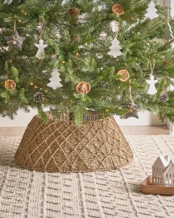 Osłonka pod choinkę VUOTSO Trawa morska Naturalny 53 cm