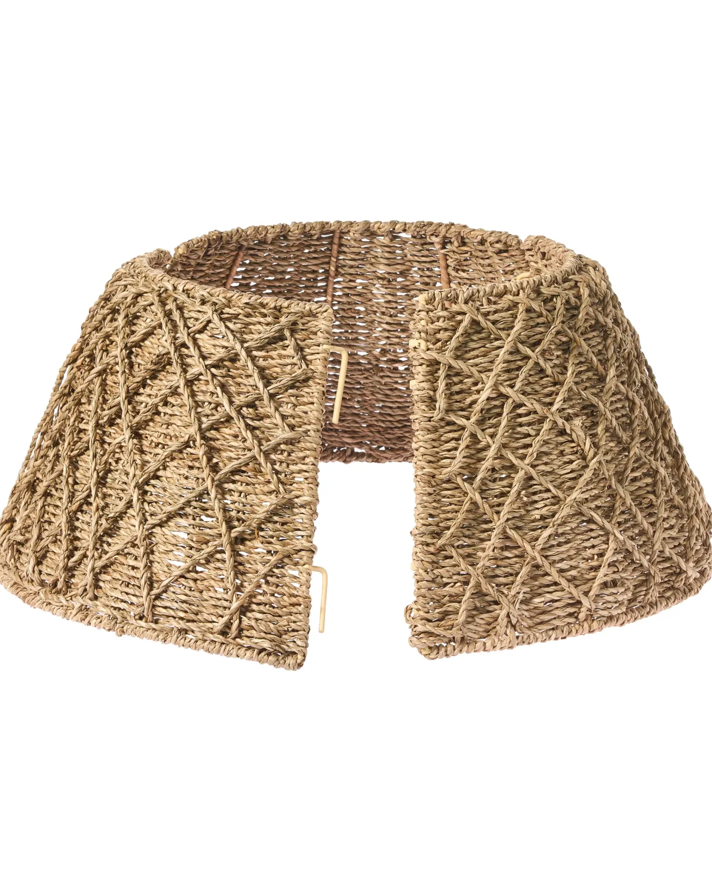 Osłonka pod choinkę VUOTSO Trawa morska Naturalny 53 cm