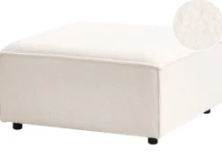 Otomana ARDAL Boucle Złamana biel