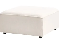 Otomana ARDAL Boucle Złamana biel