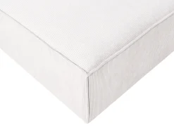 Otomana ARDAL Sztruks Złamana biel
